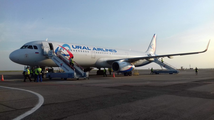 A321neo Уральские авиалинии