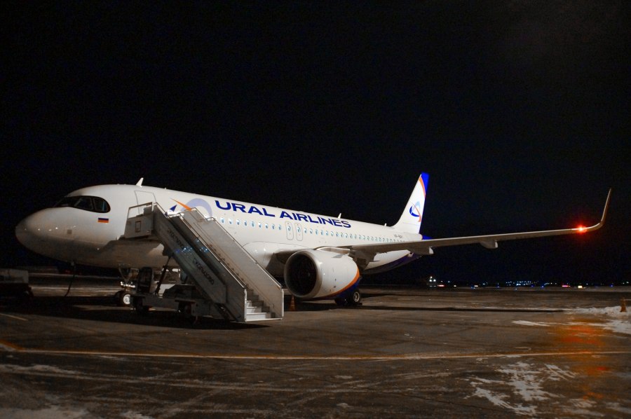 Airbus a320neo Уральские авиалинии
