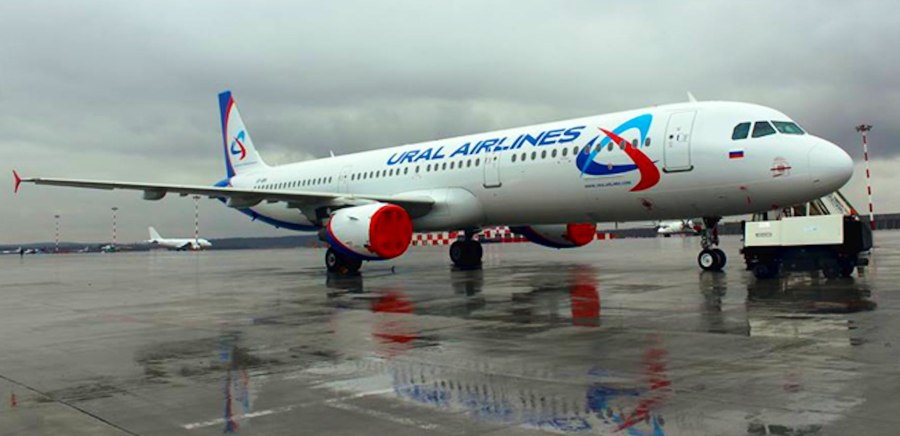 Самолёт а321 Уральские авиалинии