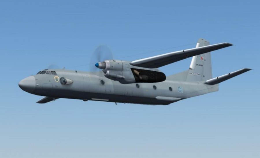 Ан-26 военно транспортный самолет