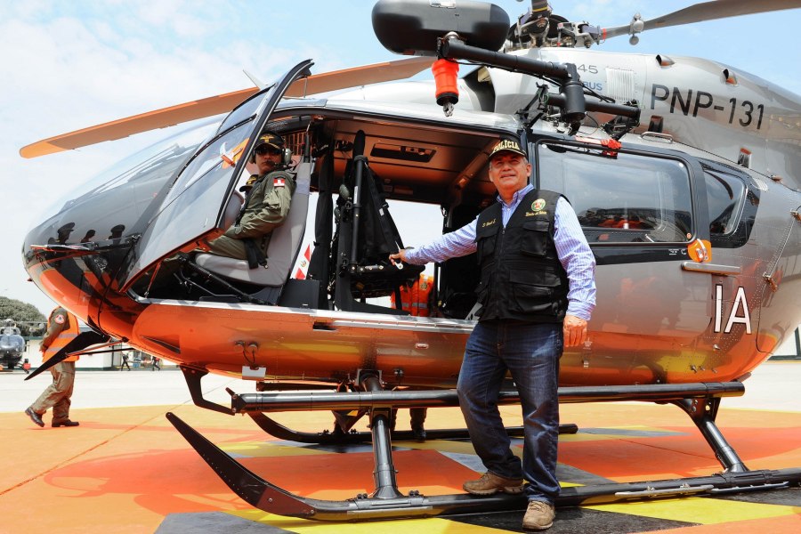 Helicopter Airbus ec145