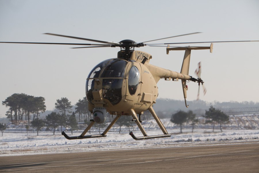 MD-500 вертолет военный