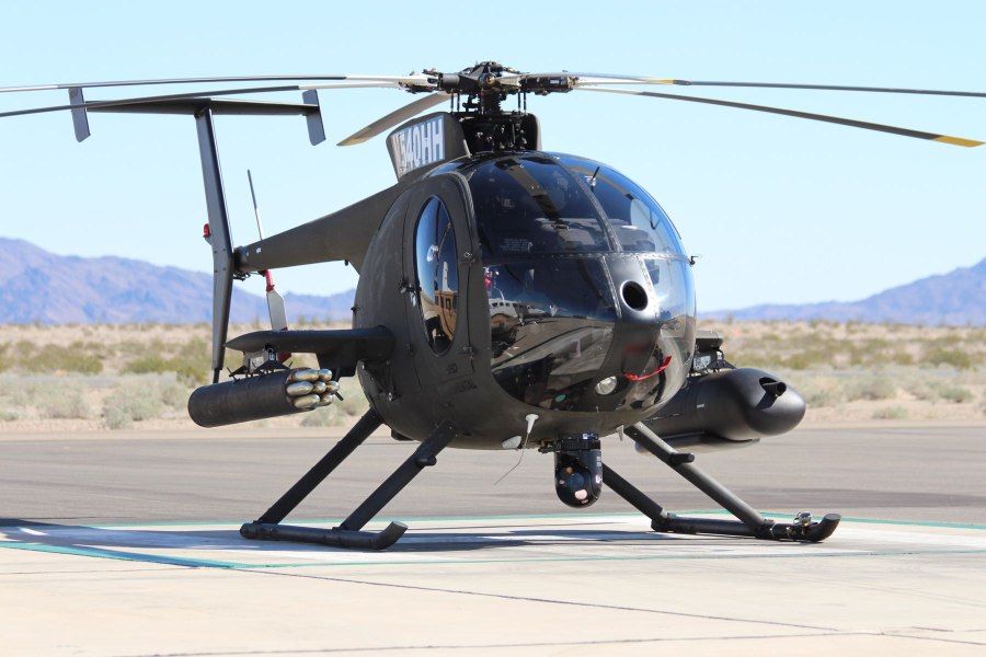 MD 530f вертолет боевой