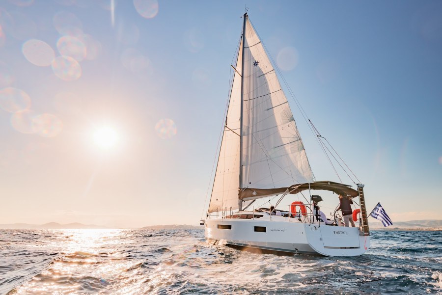 Парусной яхты Sun Odyssey 410