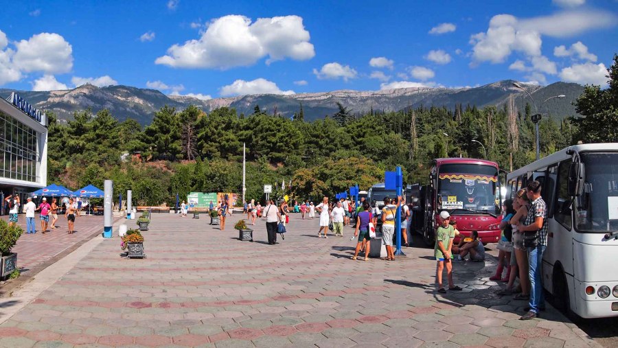 Остановка Дружба Ялта