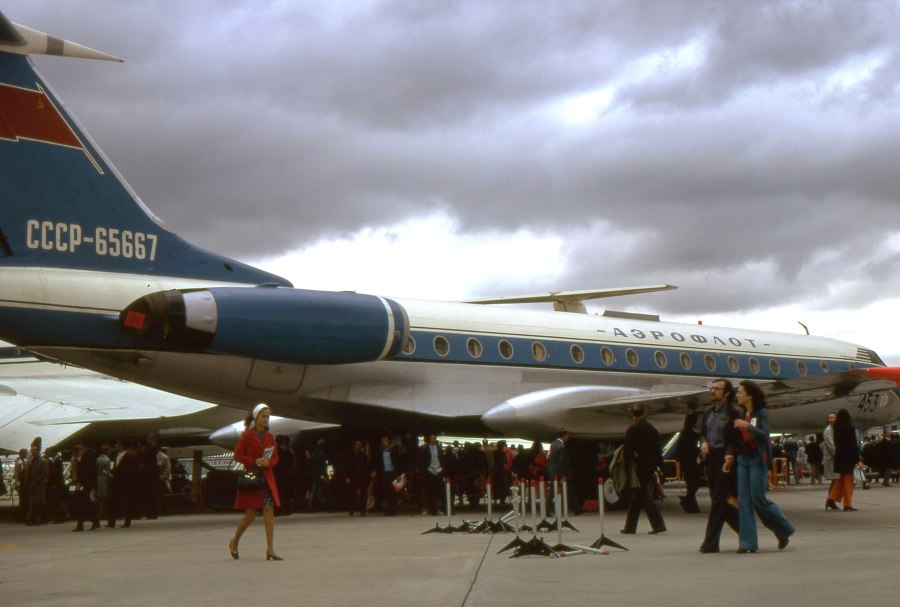 Ту-134 в Ле Бурже