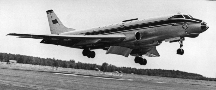 Самолет ту 124