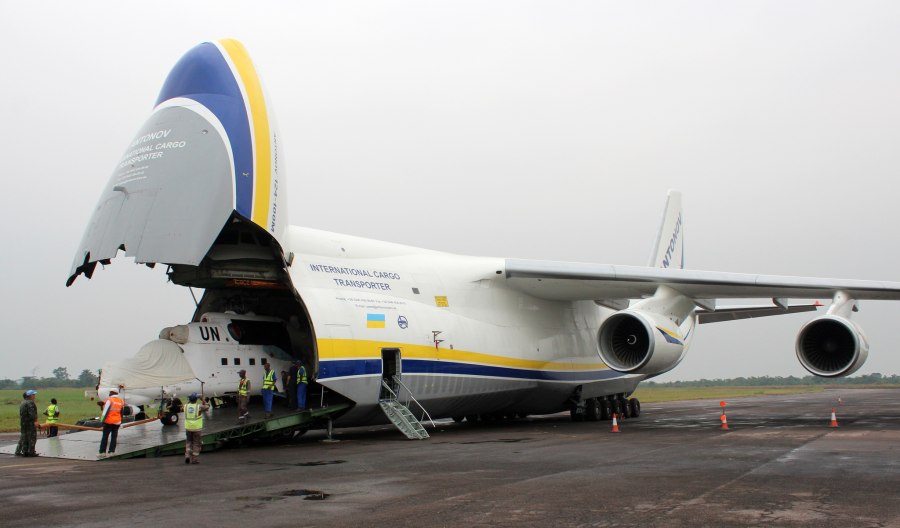 Авария самолет АН 124 Новосибирск
