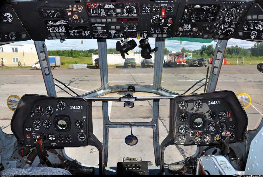 Ми-171 кабина
