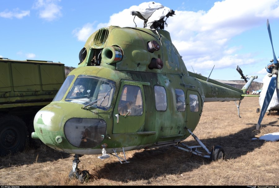 Приборная панель вертолета ми-24