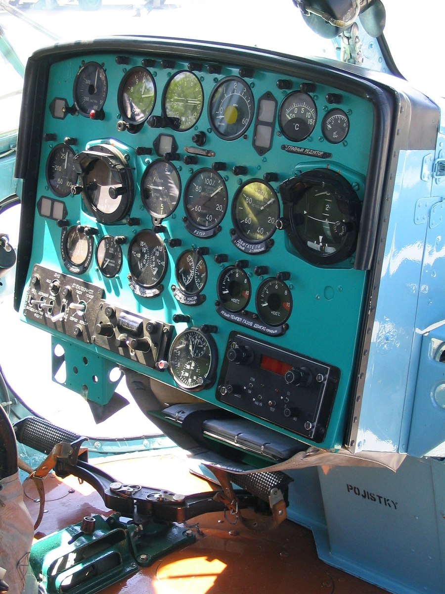 Приборная панель ми-2
