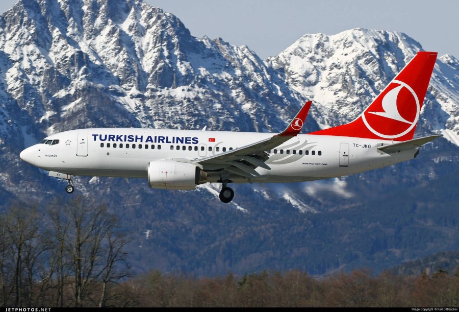 737-800 Турецкие авиалинии
