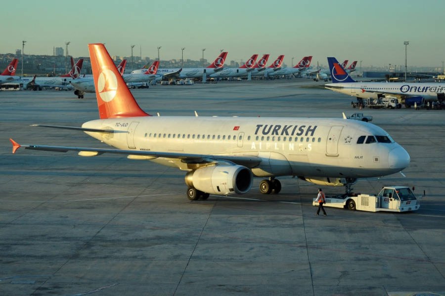 Turkish Аэробус a380