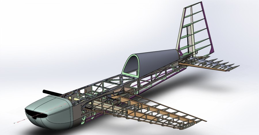 Полуприцеп 13 solidworks