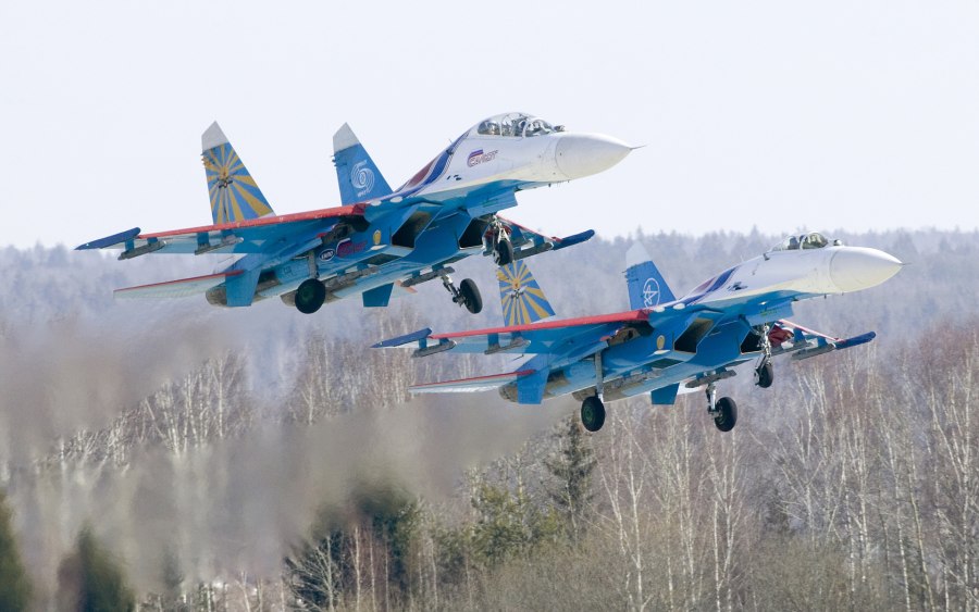 Су-27 русские Витязи