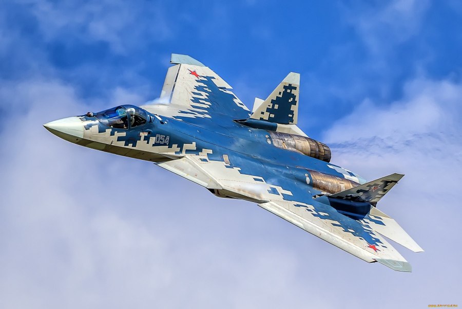 Самолёт истребитель Су 57
