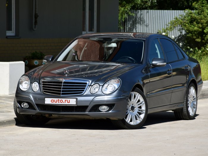 Mercedes Benz e class w211 Рестайлинг