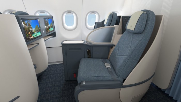 Airbus a321neo салон