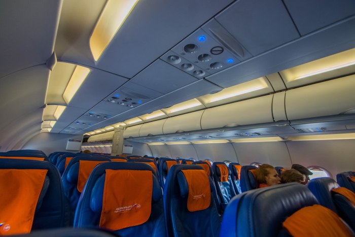 Аэробус а320 Аэрофлот салон