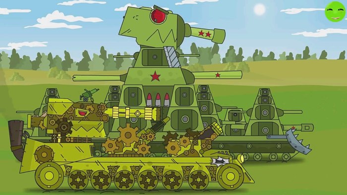 Мультик про танки Геранд кв44