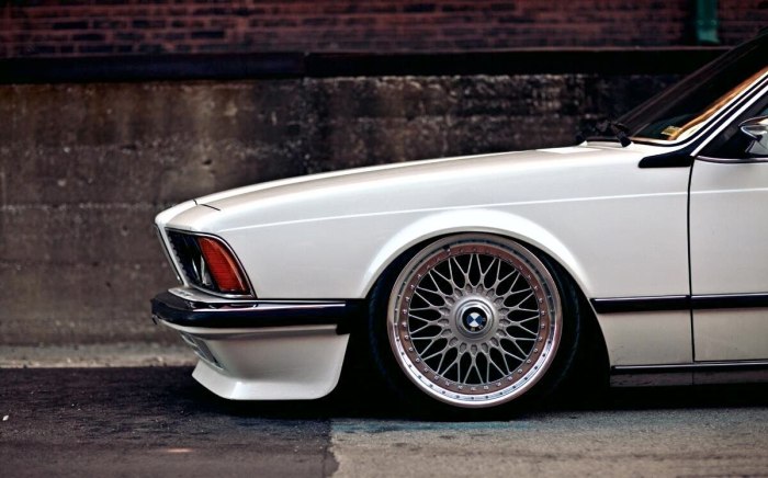 BMW e23 stance