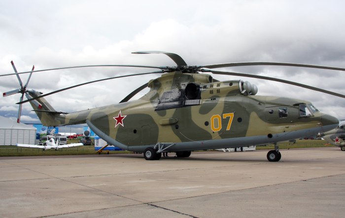 Ми-26 военно-транспортный вертолёт