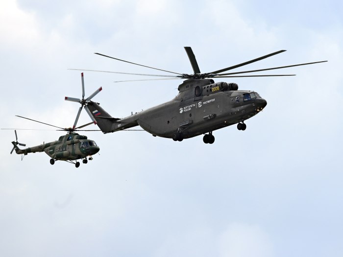 Ми-26 военно-транспортный вертолёт
