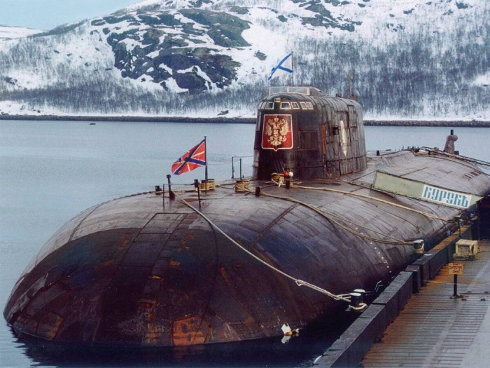 Подводная лодка к-141 «Курск»