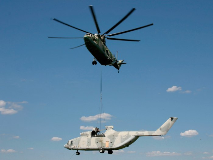 Вертолет корова ми-26