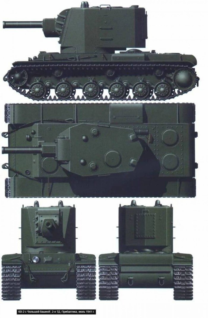 Кв-2 тяжёлый танк