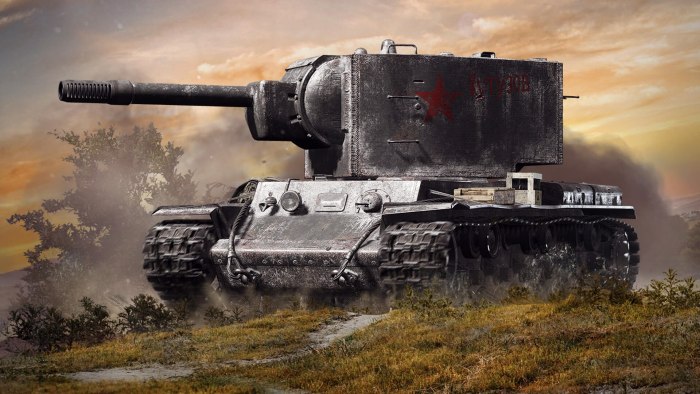 Кв-2 танк World of Tanks