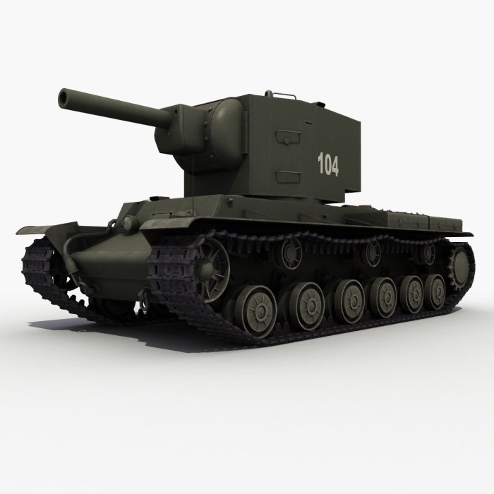Кв-2 танк Калибр