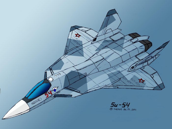 Истребитель Су 55