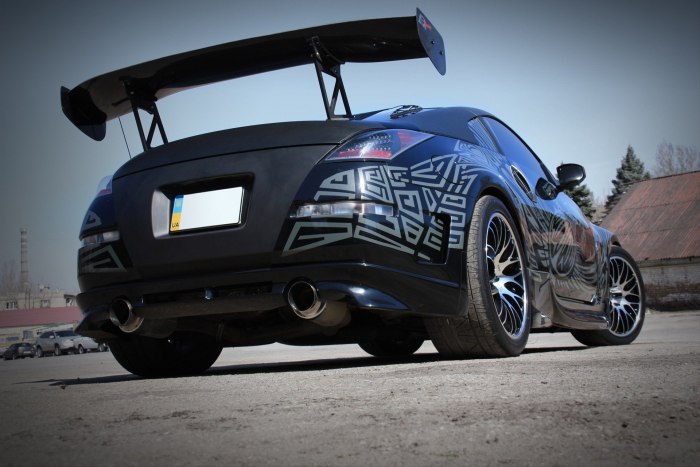 Ниссан 350z в обвесе