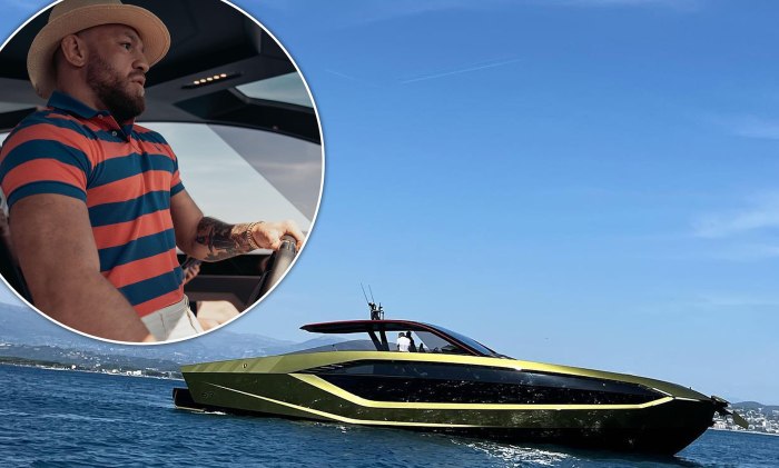 Яхта Lamborghini Конора МАКГРЕГОРА