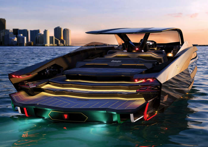 Катер Lamborghini Tecnomar 63