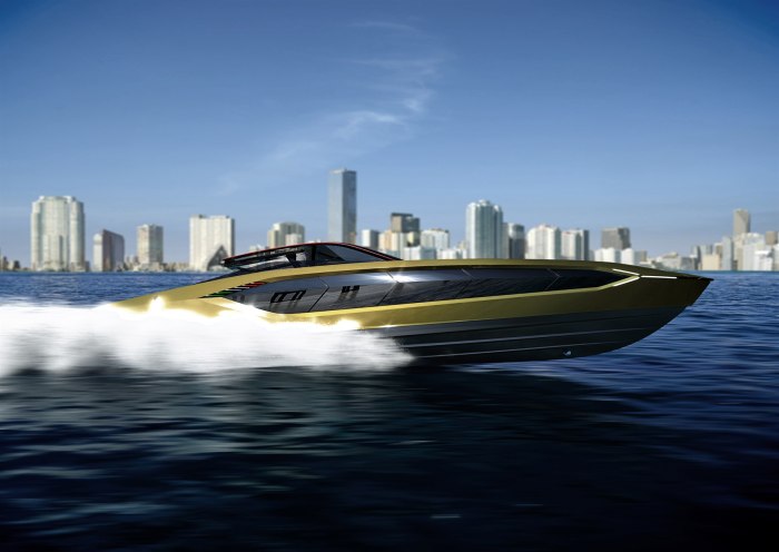 Катер Lamborghini Tecnomar 63