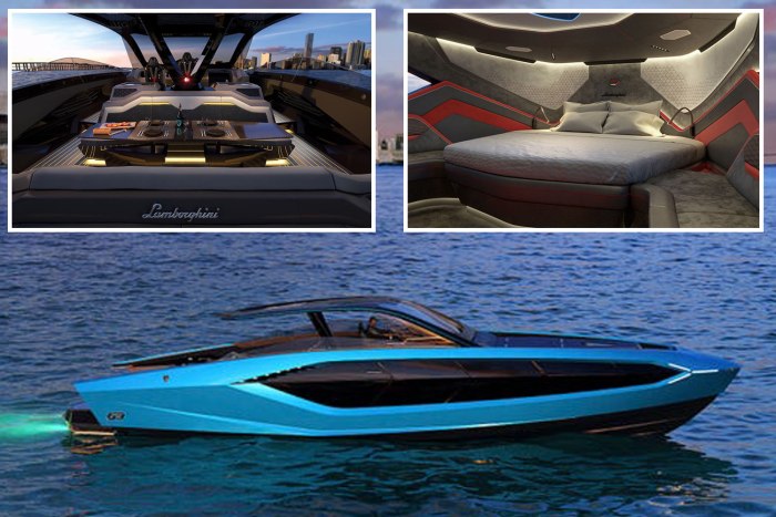Катер Lamborghini Tecnomar 63