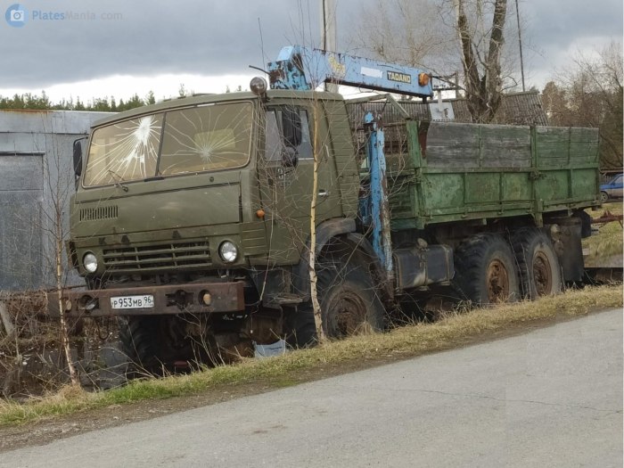 КАМАЗ 4310 военный v Гром