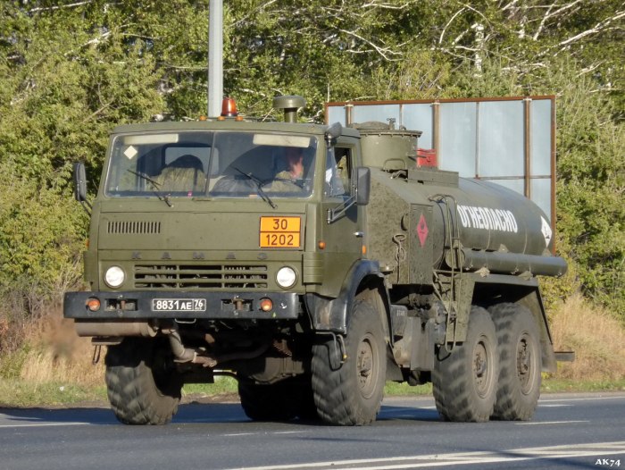 Военный топливозаправщик Камаз 4310