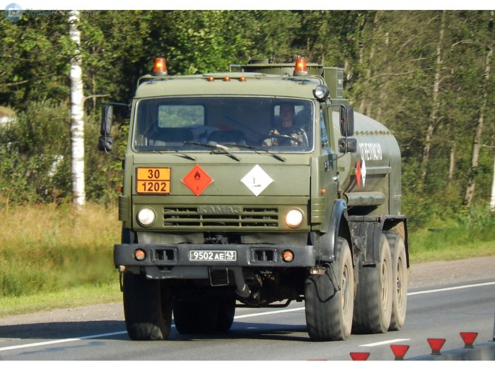 КАМАЗ 5350 топливозаправщик