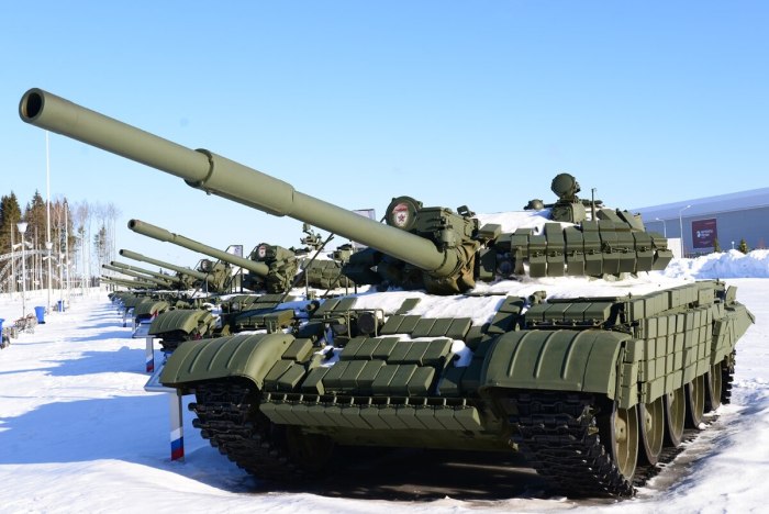 Модернизированный танк т-62м