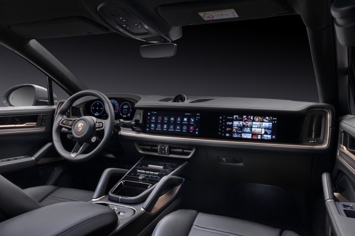 Porsche Cayenne 2024 салон