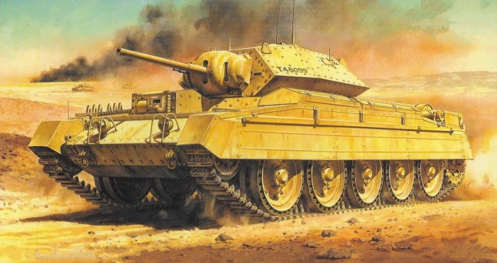 MK.II танк крусайдер