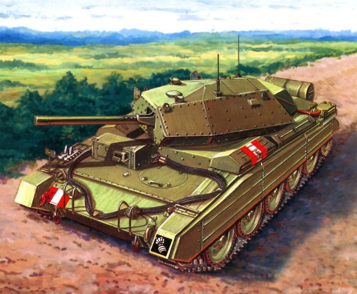 MK.II танк крусайдер