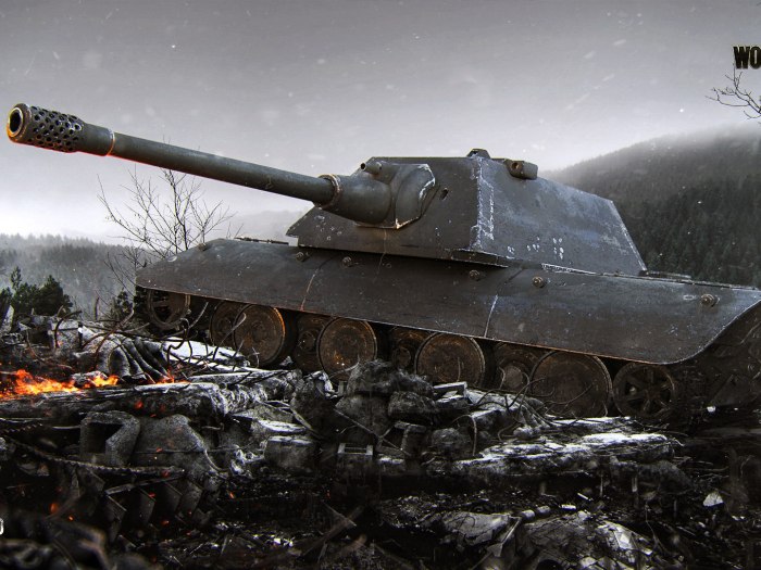 Е100 танк WOT