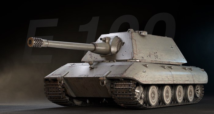E-100 танк