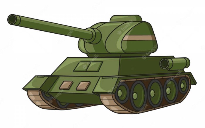 Танк наклейка