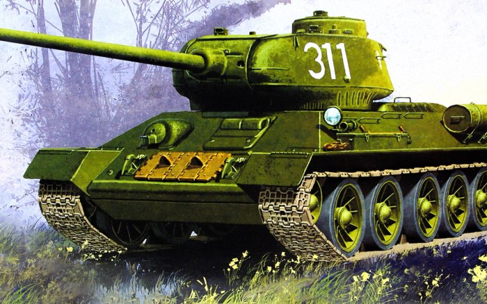 Т34-85 танк Победы