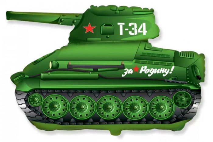 Танк т-34 для детей